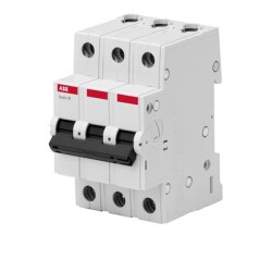 5 kA, 3P, B-eğrisi, 25 A - ABB