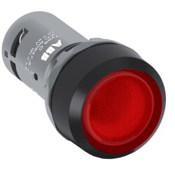 CP2-11R-10 ( Işıklı, kalıcı düz kafalı buton ) - ABB