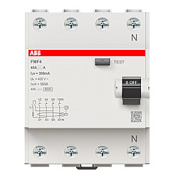 FMF440/A300 (6 kA. 4P. 40A. 300 mA. A Tipi ) - ABB