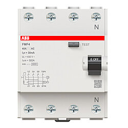 FMF440/AC30 (6 kA. 4P. 40A. 30 mA. AC Tipi ) - ABB