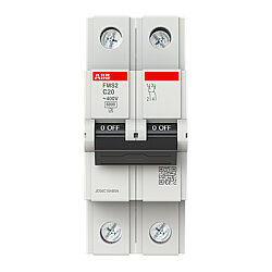 FMS2C20 (6 kA. 2P. C Eğrisi. 20A ) - ABB