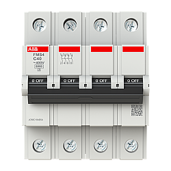 FMS4C40 (6 kA. 4P. C Eğrisi. 40A ) - ABB