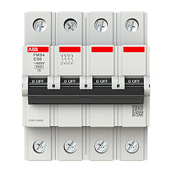 FMS4C50 (6 kA. 4P. C Eğrisi. 50A ) - ABB