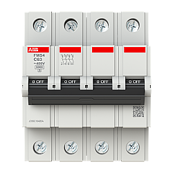 FMS4C63 (6 kA. 4P. C Eğrisi. 63A ) - ABB