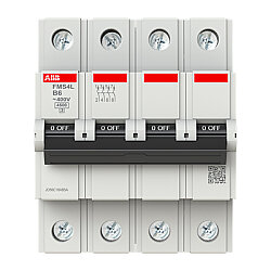 FMS4LB6 (4.5 kA. 4P. B Eğrisi. 6A ) - ABB